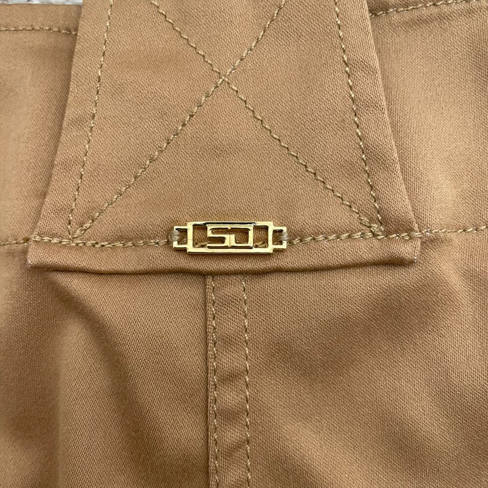 St. John Sport by Marie Gray High Rise Stretch Straight Leg Pants Trausers Sz 10 - Picture 7 of 10